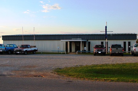 The Burkburnett Masonic Lodge building on W. Williams Dr