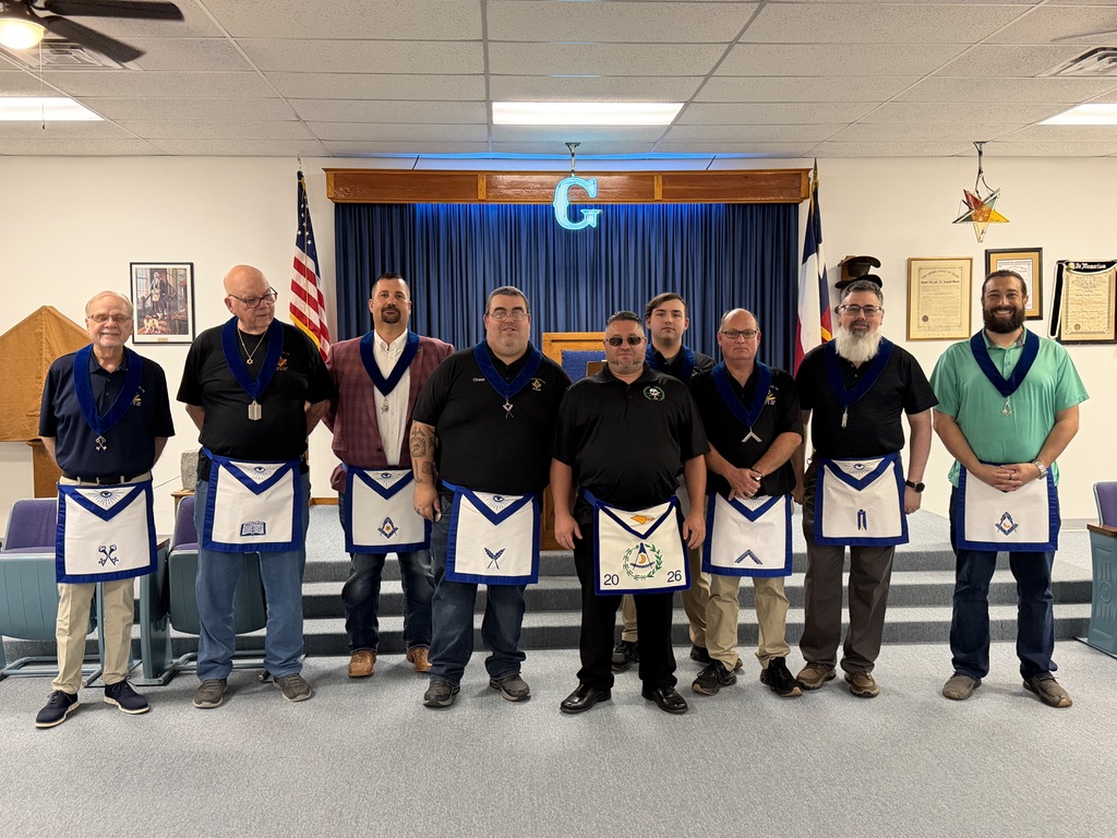 Officers of Burkburnett Lodge No. 1027, Masonic Year 2026–2027